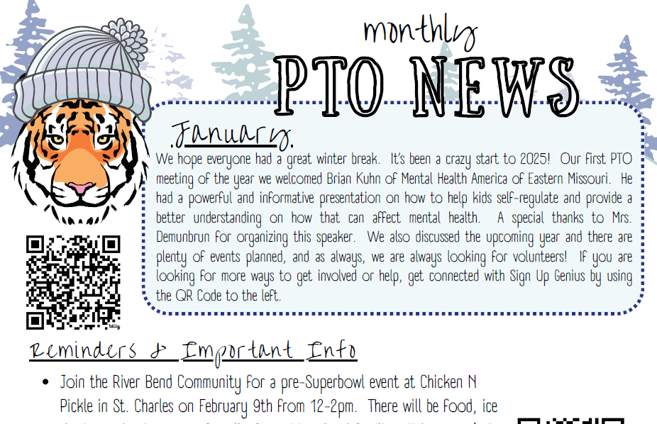  PTO Newsletter